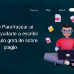 Escriba artículos libres de plagio con Parafrasear.ai