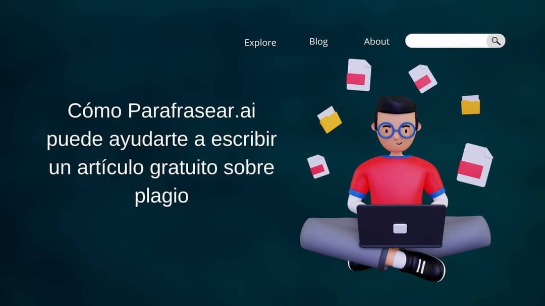 Escriba artículos libres de plagio con Parafrasear.ai